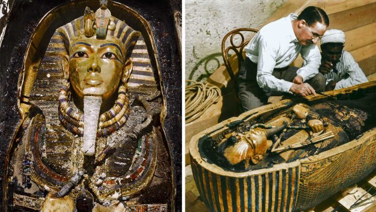 The Opening of King Tut’s Tomb, Shown in Stunning Colorized Photos (1923-5)