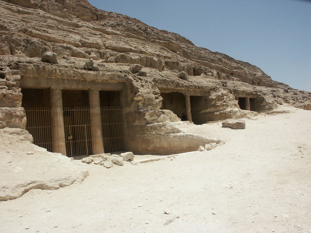 The Beni Hasan Tombs | Photo Source: egyptiancoffins.org
