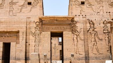 ancient egyptian god statues